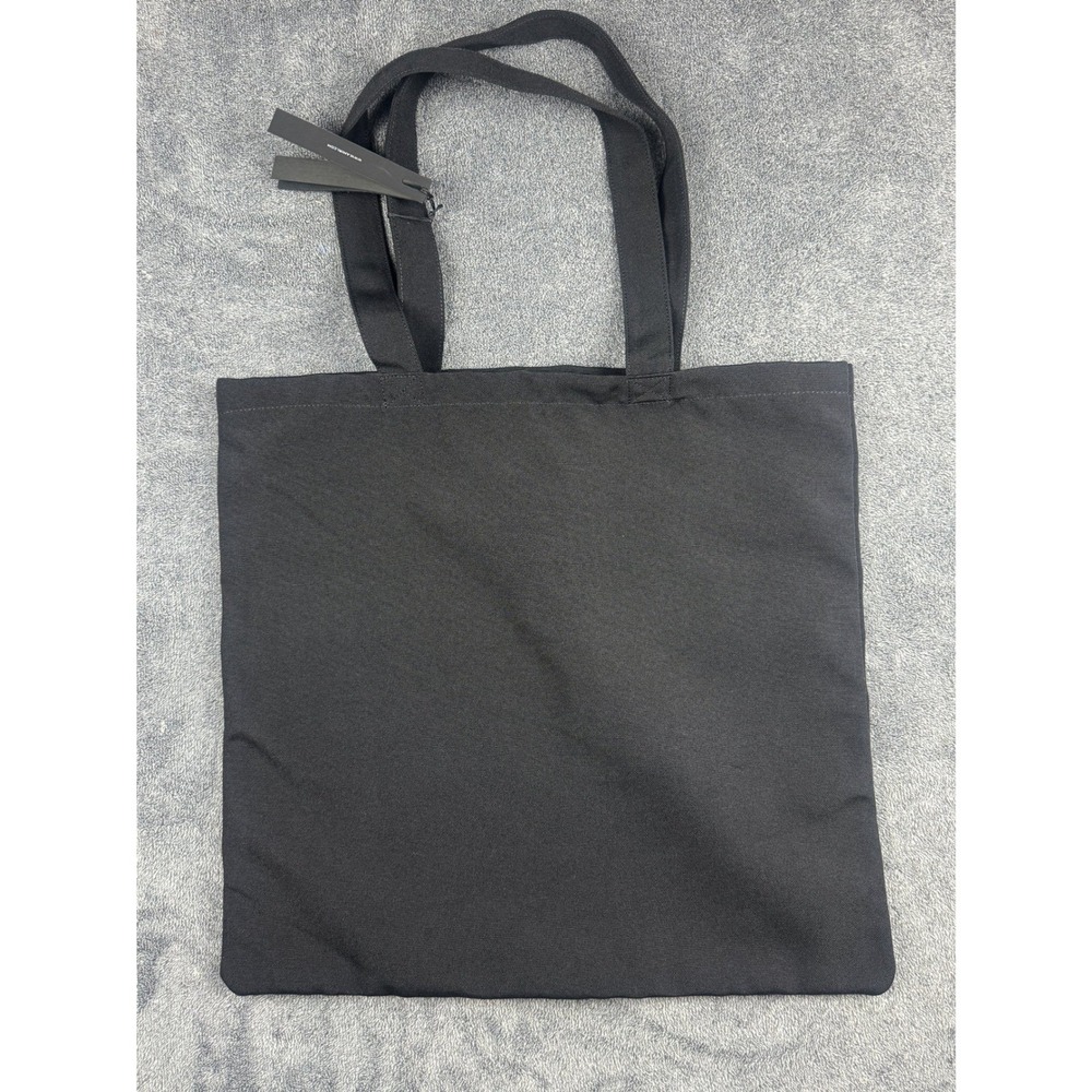 Amiri Arts District Canvas Tote Bag Black Graphic Print AMBGT01066011 NEW - Picture 2 of 8